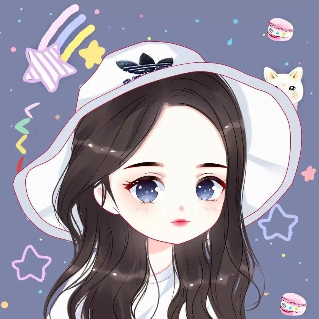 女生微信头像卡通 超好看的微信头像 - 时代开运网