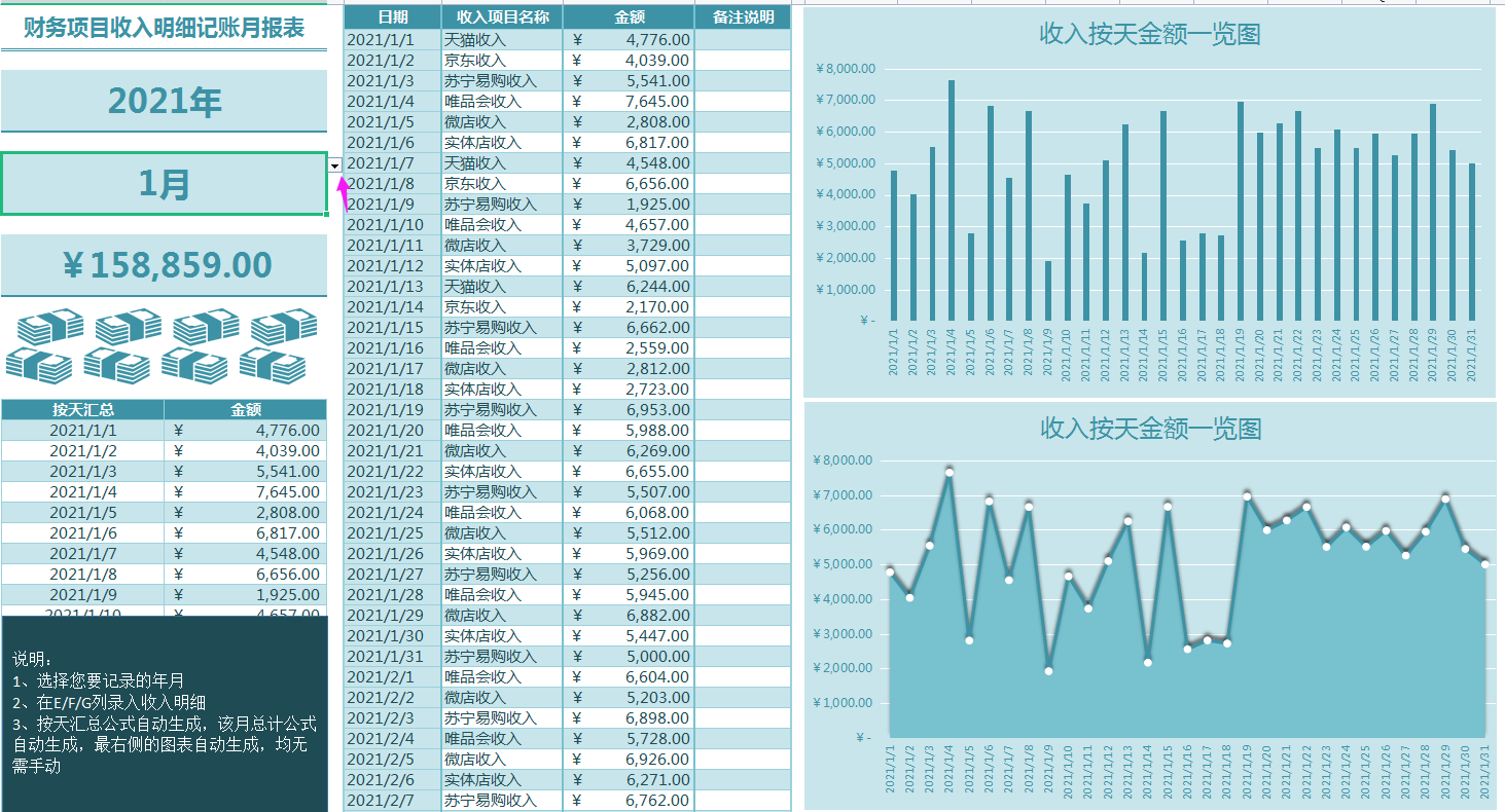 又到了出财务月报的时候了，这次别再掉坑了