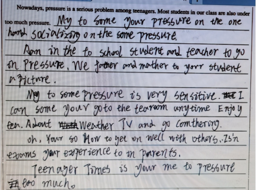 考场中“最差”的答题卡，阅卷老师看后很头疼，家长：皮痒了吧