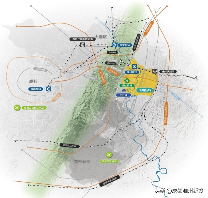 成都国际职教城：官方规划布局图全解