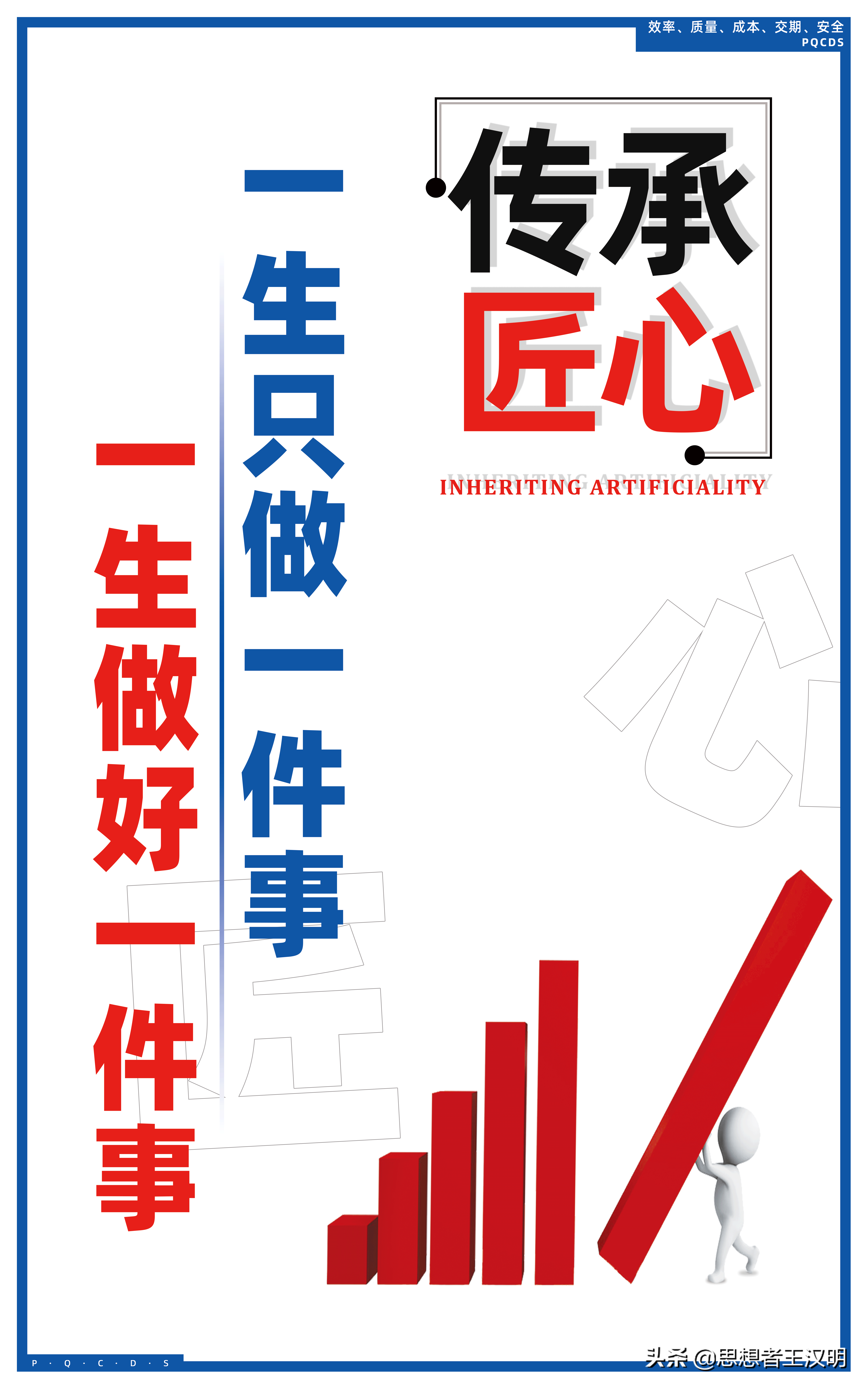 企业如何宣导工匠精神?挂上这六张标语图吧