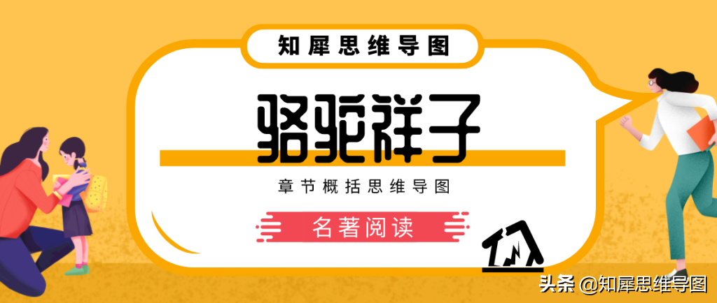 骆驼祥子思维导图，骆驼祥子章节概况整理
