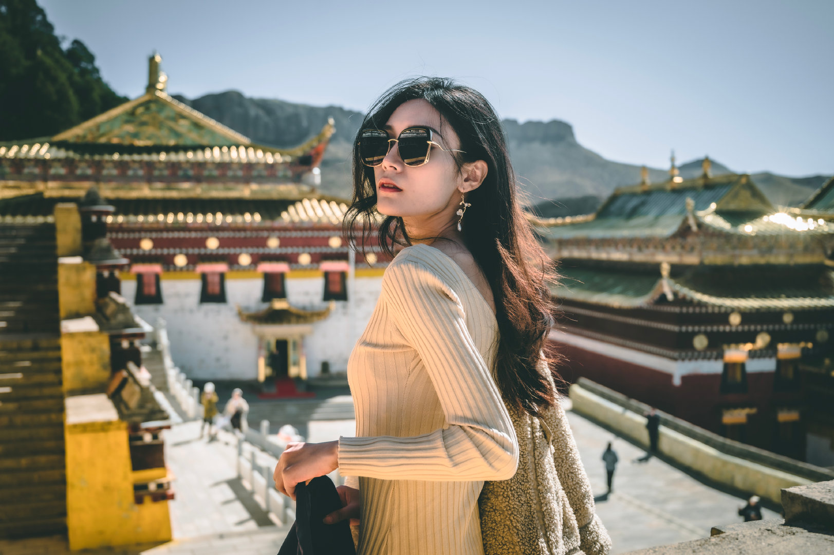 和超会摆pose的小姐姐探寻秘境甘南（下）