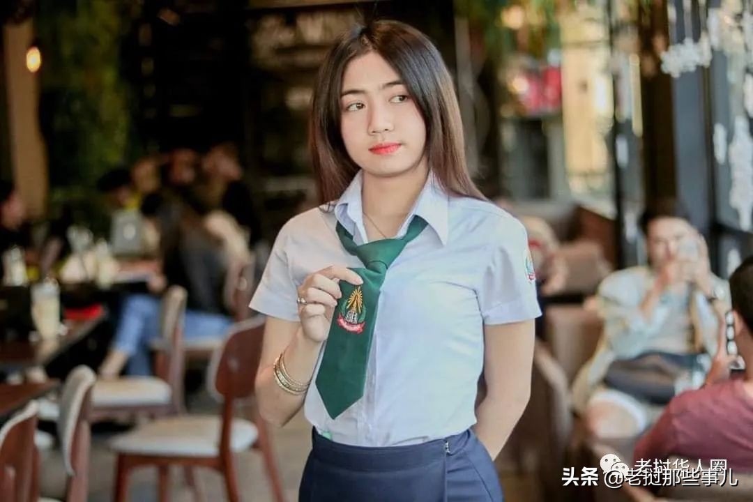 我要去老挝留学！老挝国立大学小姐姐们....太好看了
