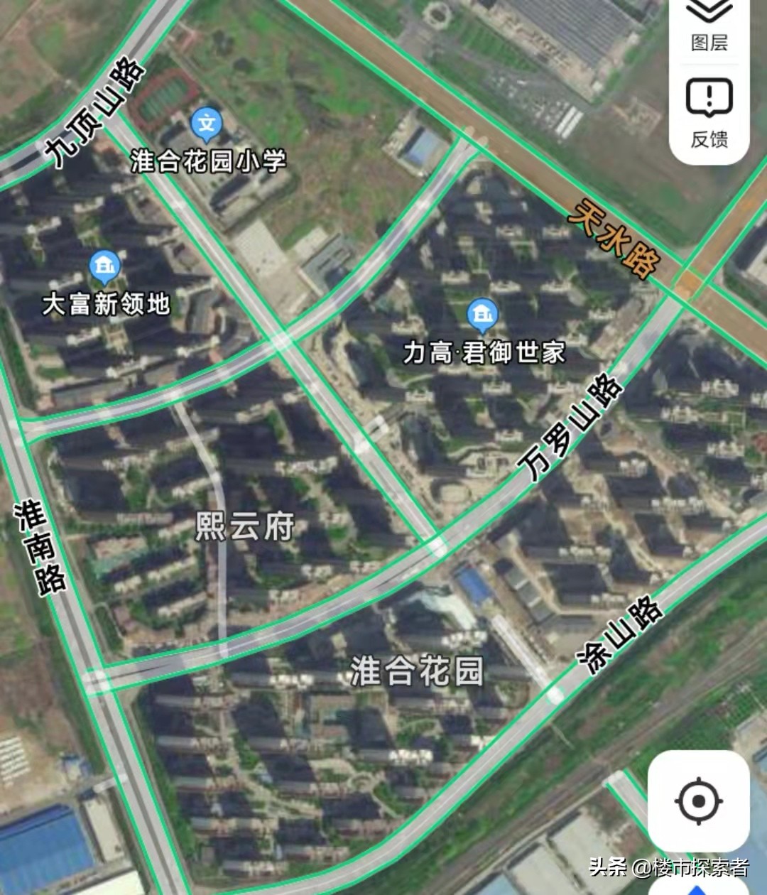 合肥新站区，买房地图详情解说