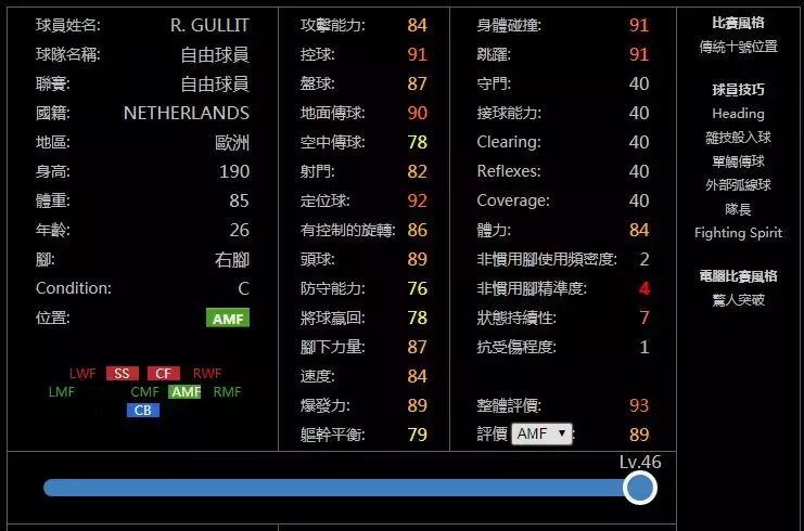 实况足球2013名单(实况足球十大适合使用位置加强道具的球员！)