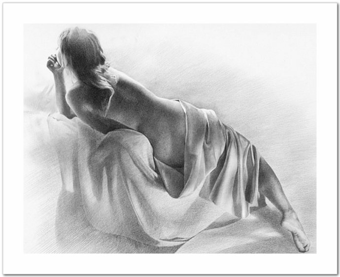 超美素描 -- 乌克兰画家丹尼斯铅笔画