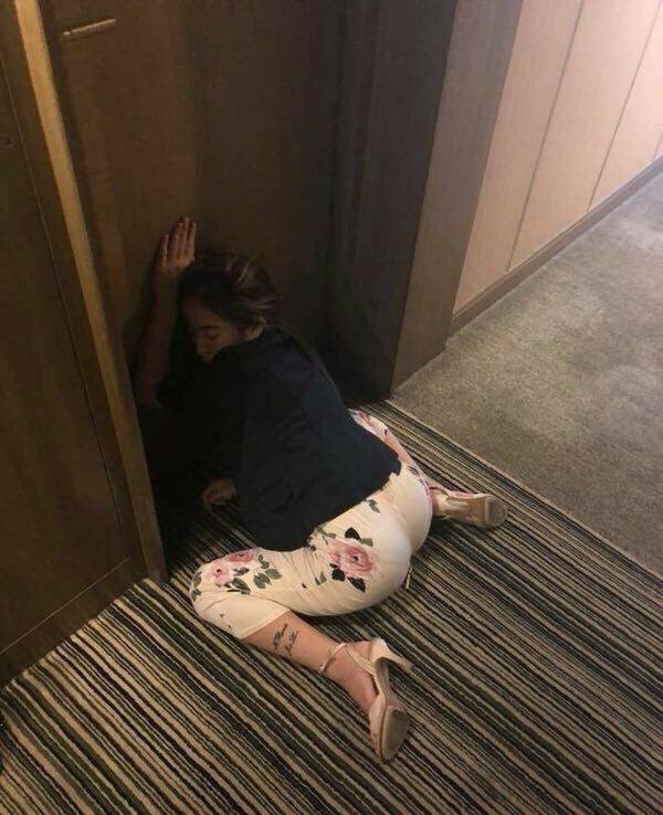 醉酒美女的各种姿态,是否和你一样!请对号入座