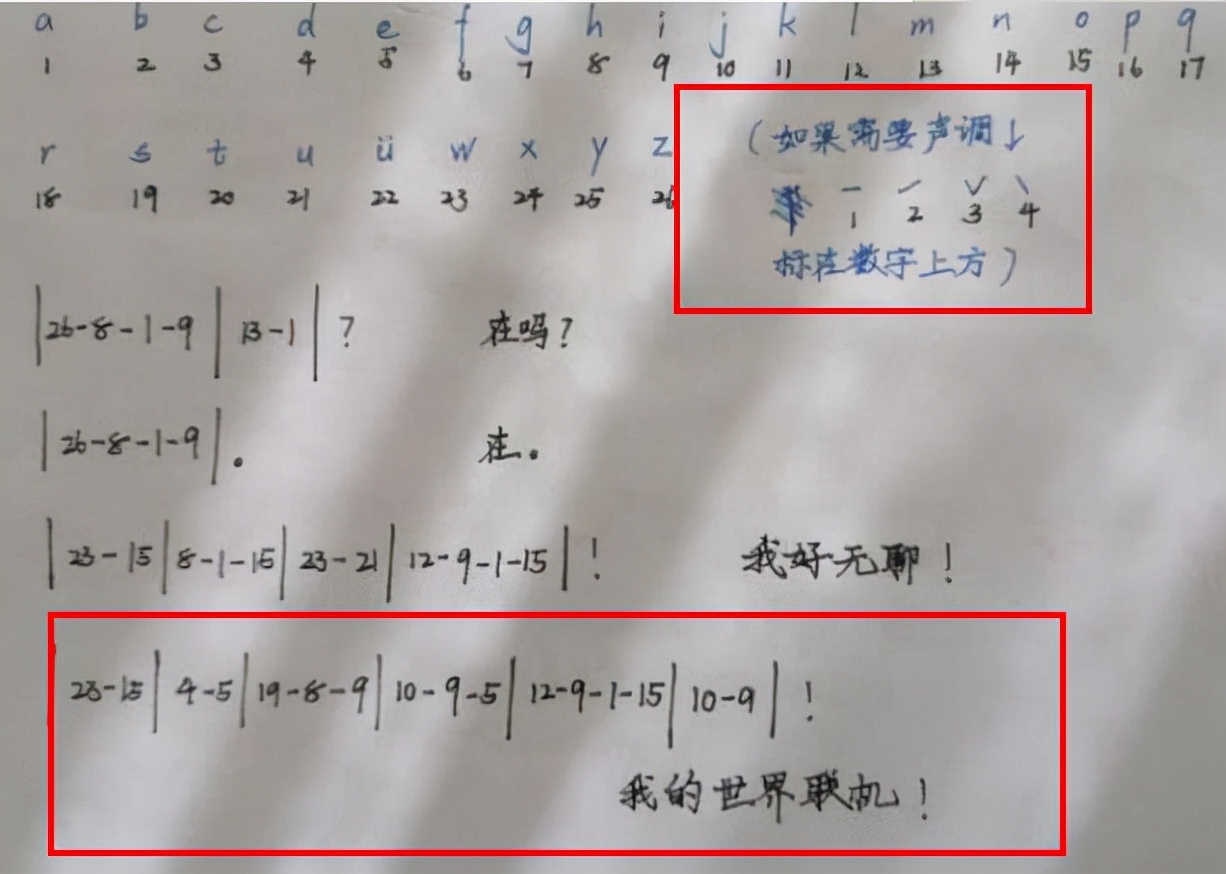 小学生自创"摩斯密码"聊天方式,家长看了一脸懵,老师也不明白