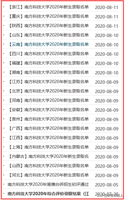 广东省各高校录取分数线和录取时间汇总，几小时整理，还不收藏？