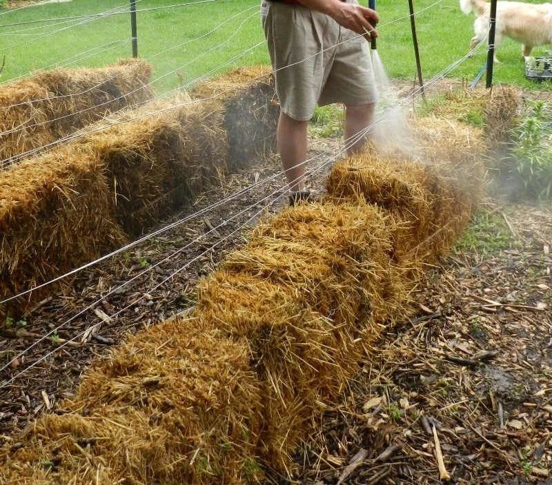 用稻草稈、秸稈制作花床，種蔬菜、養(yǎng)開花植物，好看又實(shí)用的創(chuàng)意