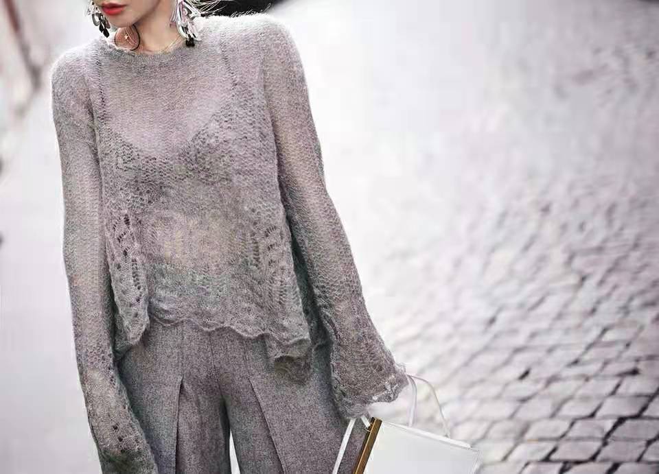 你知道最好的毛衣吗？马海毛——当下最时髦的毛衣，网红界的新宠