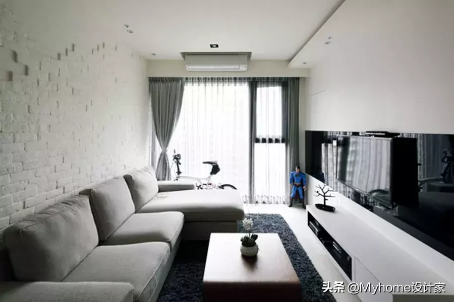 10㎡客厅的10种布局方案，客餐厅一体，小户型还大两倍