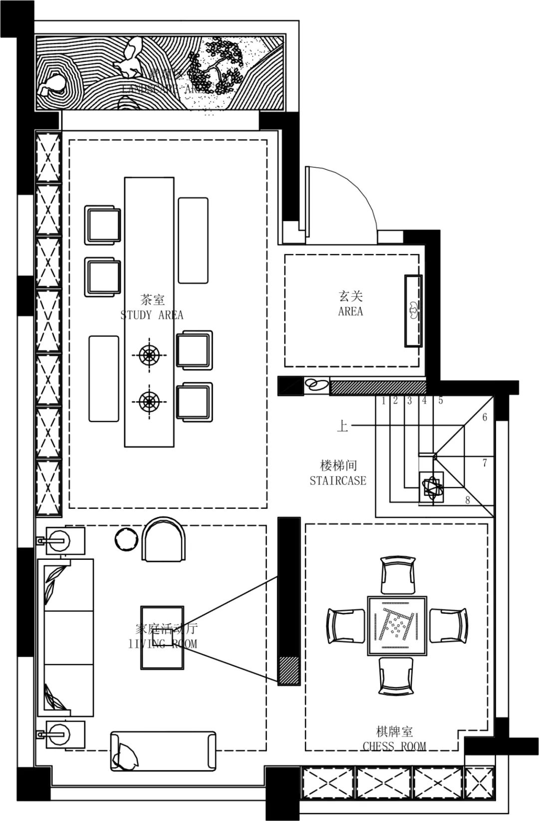 江苏夫妻的286㎡别墅火了，满屋中式的诗情画意，藏不住的高级感