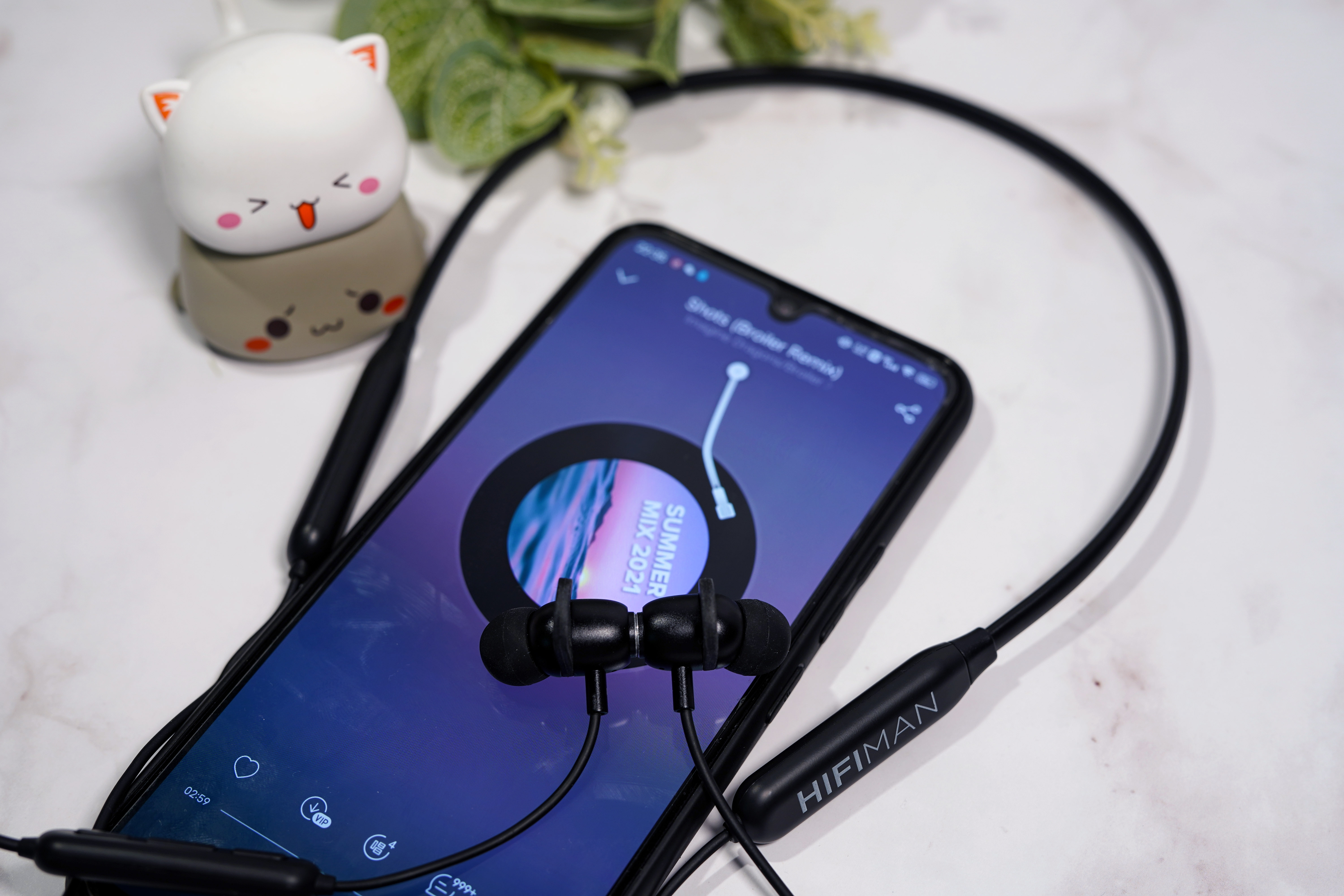 运动好声音，HIFIMAN海菲曼BW400颈挂式蓝牙运动耳机