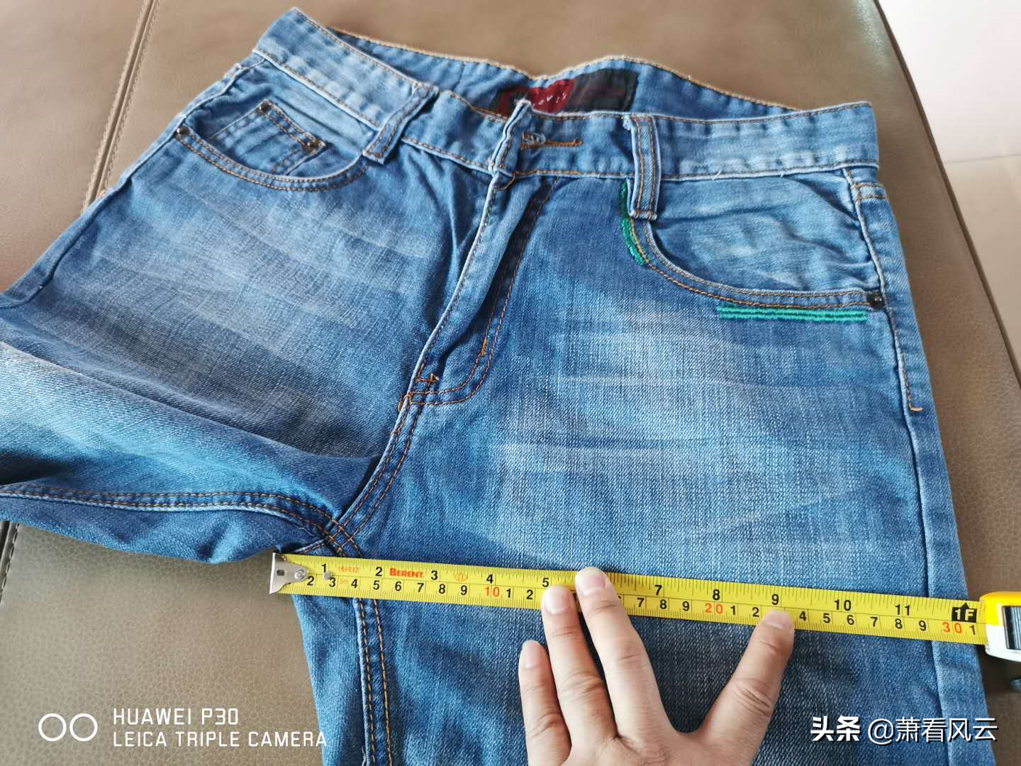 穿牛仔裤必须知道的几个关键尺寸数据