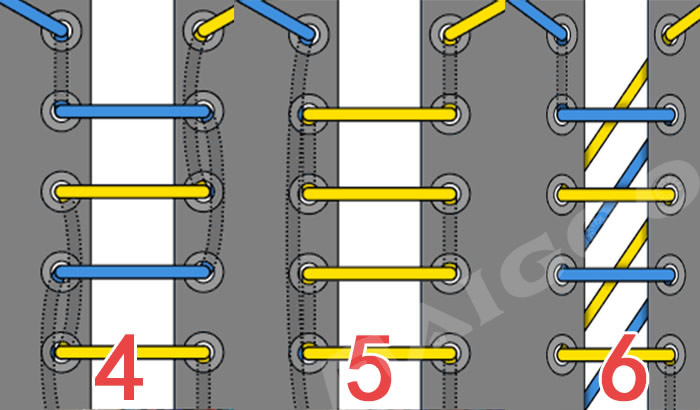 运动鞋带的24种系法（一根鞋带的24种系法）