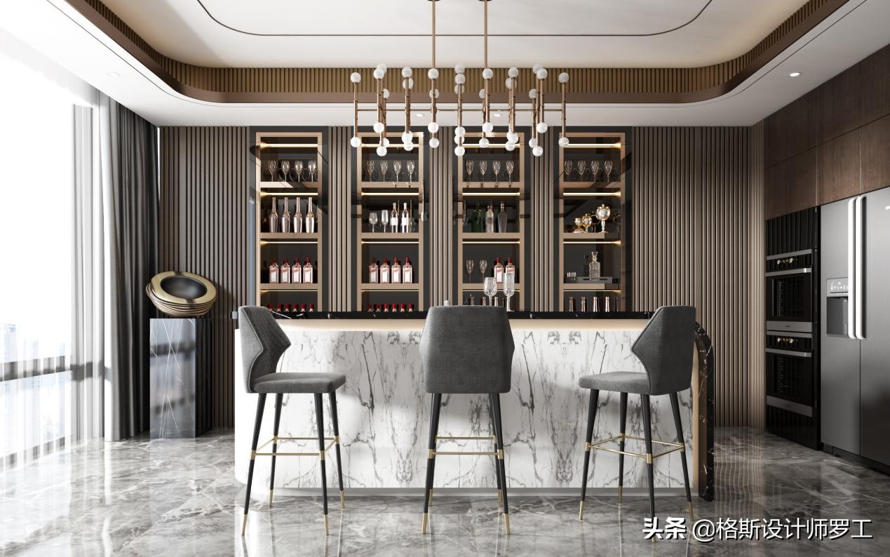 家庭饭店吧台装修效果图大全，打造温馨时尚用餐空间