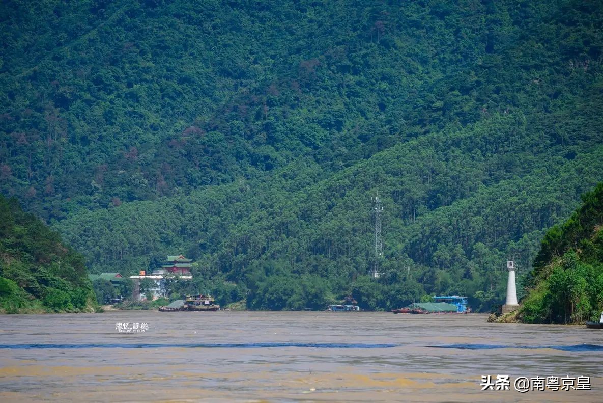 清远北江河边有个小渔村~白庙，还有个娃娃鱼养殖基地雪鲵庄园