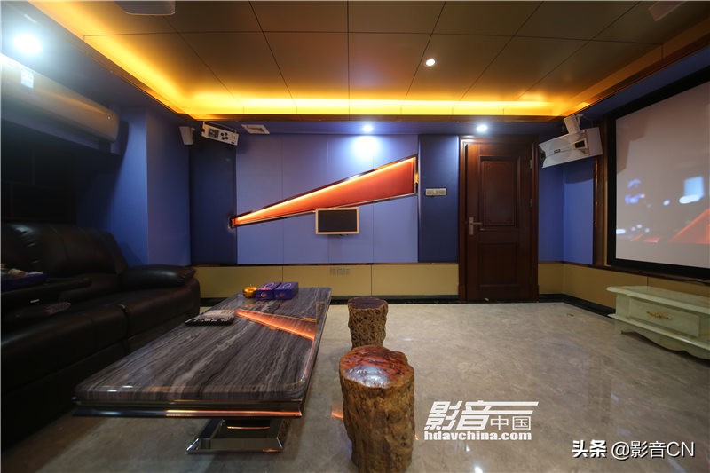南庄绿岛湖涟岸多功能影音室：独一无二的定制设计