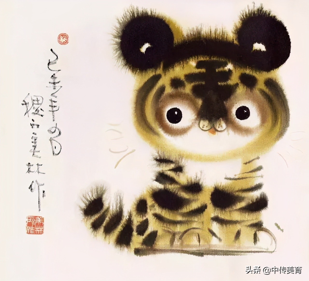 别看十二星座了！！韩美林笔下的生肖水墨画，看一眼就爱上了