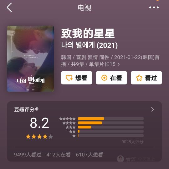 2021年6部韩国甜宠剧，最高分是大尺度耽改，适合想解压的你