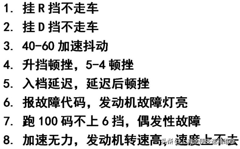看了不吃亏，总结，爱唯欧手自一体变速箱，哪里爱坏，要怎么修