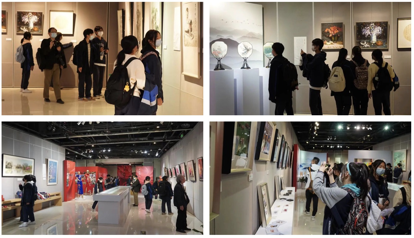 2021浙江省民间艺术志愿服务成果展开幕