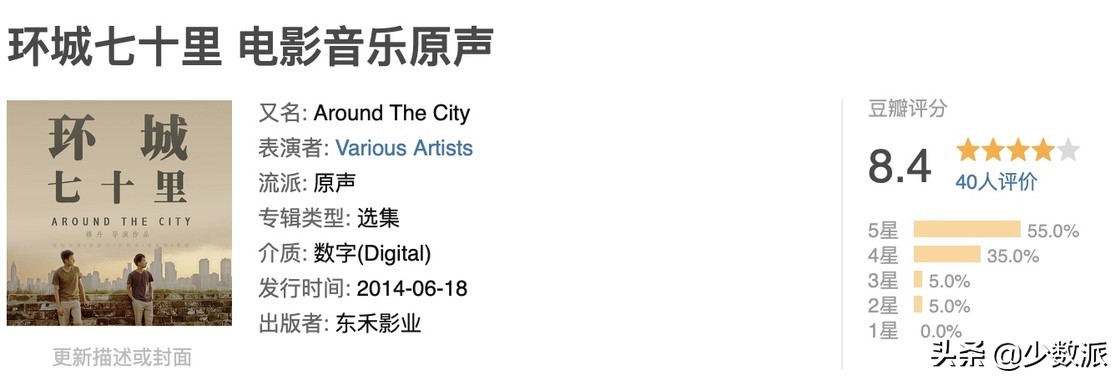这 10 部电影原声，让你听过就爱上很多年