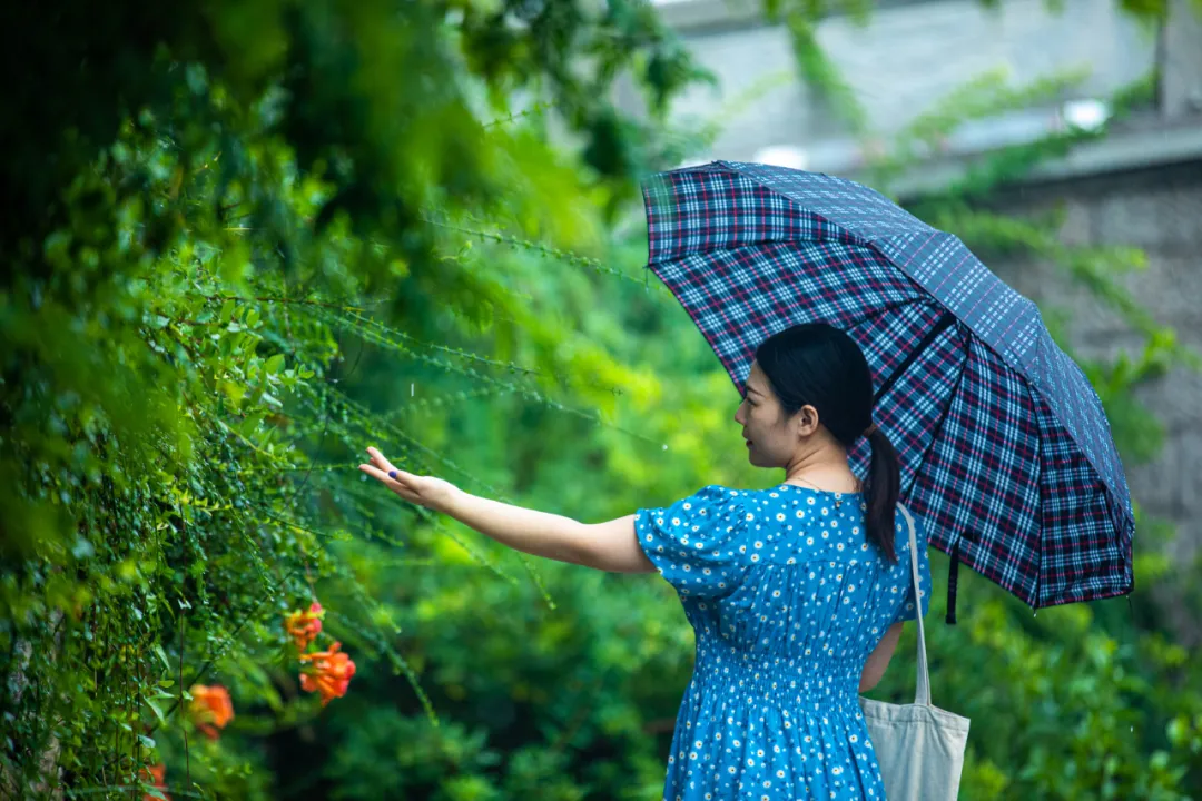 古城的雨 | 碧波画舫听雨眠，风止雨霁踏秋来