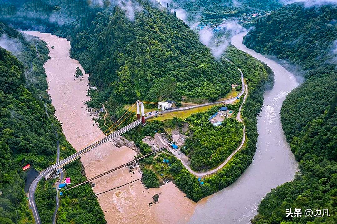 第五次进藏：“通麦天险”今昔对比，圣洁，宁静的鲁朗小镇