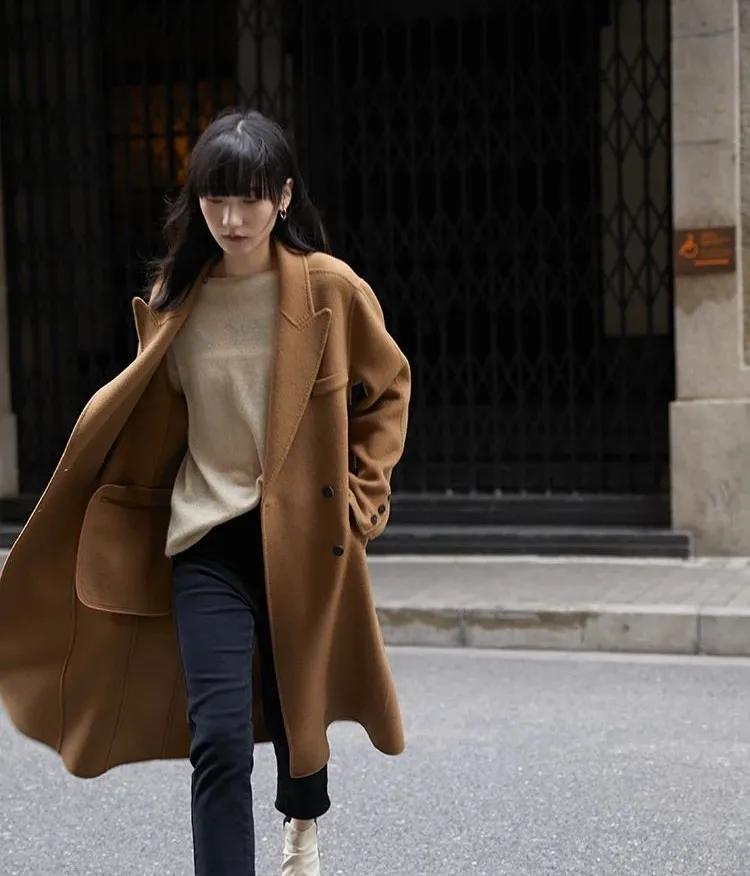 怕冷又不想穿羽绒服，这10件羊毛大衣可以救命