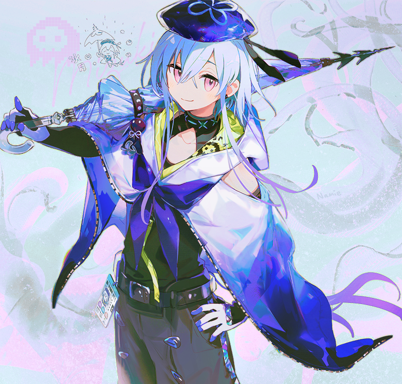 明日方舟这次作为夏活主题活动涉及到的新六星干员水月,估计不少玩家