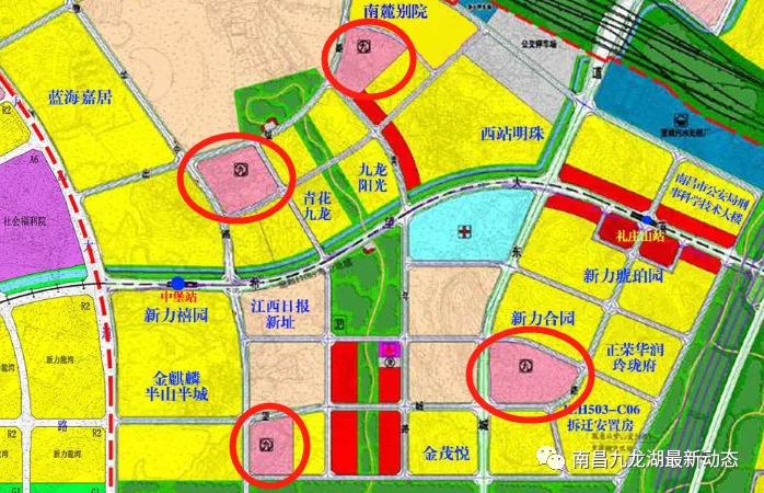 南昌九龙湖西第1所公立学校，原来在这里