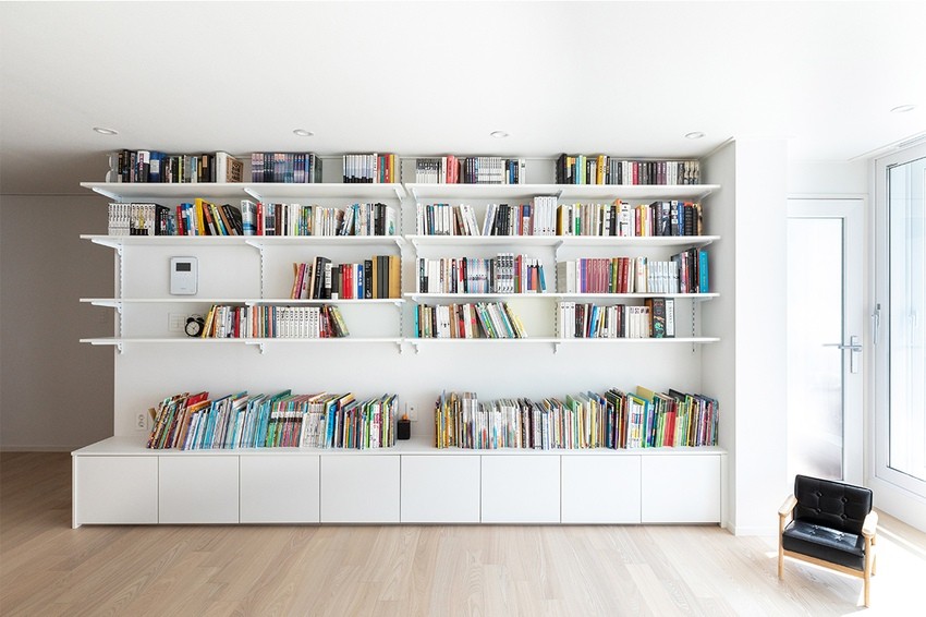 親子宅設計極致去客廳化打造閱讀區案例典範