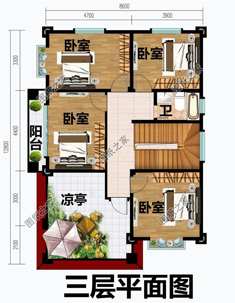 三层小户型欧式别墅，浪漫朴实，看一眼就被深深吸引住了