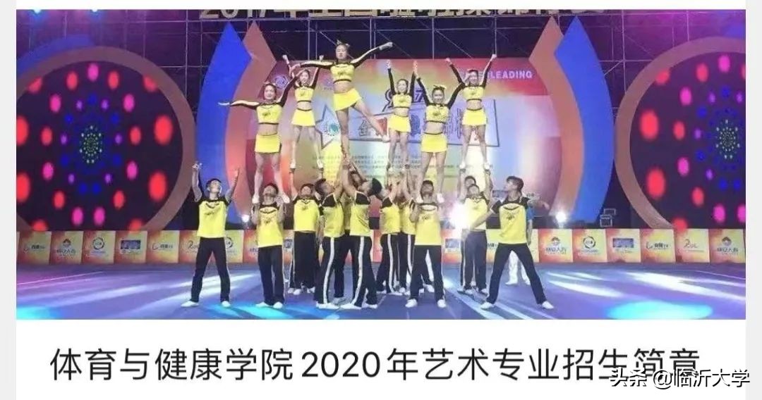 权威发布，临沂大学2020年艺术类专业招生计划