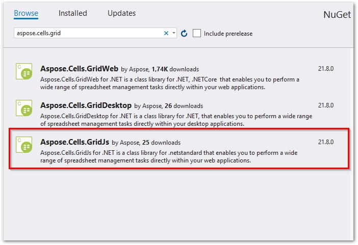 3分钟学会在 ASP.NET MVC 中创建、读取和编辑 Excel 电子表格