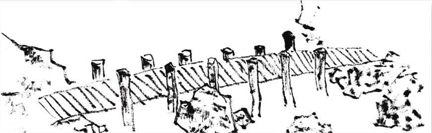 怎么才能画出有意境的桥？分步骤教你画，学会画桥很简单