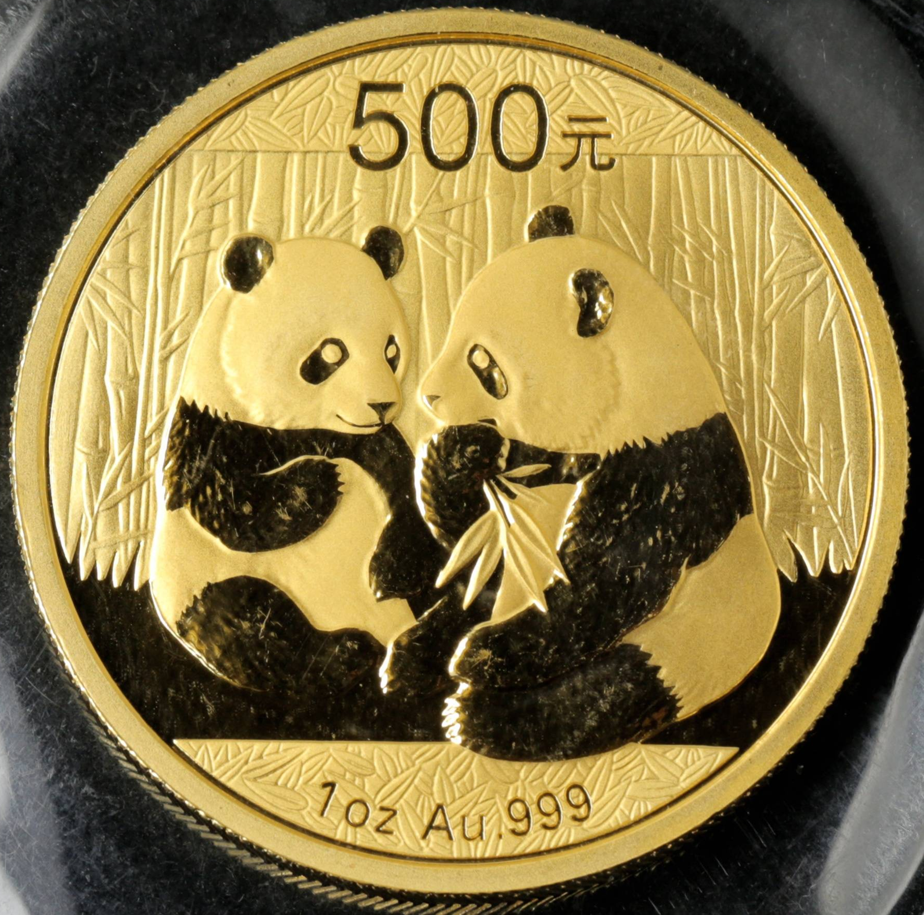 熊猫150周年纪念币图片