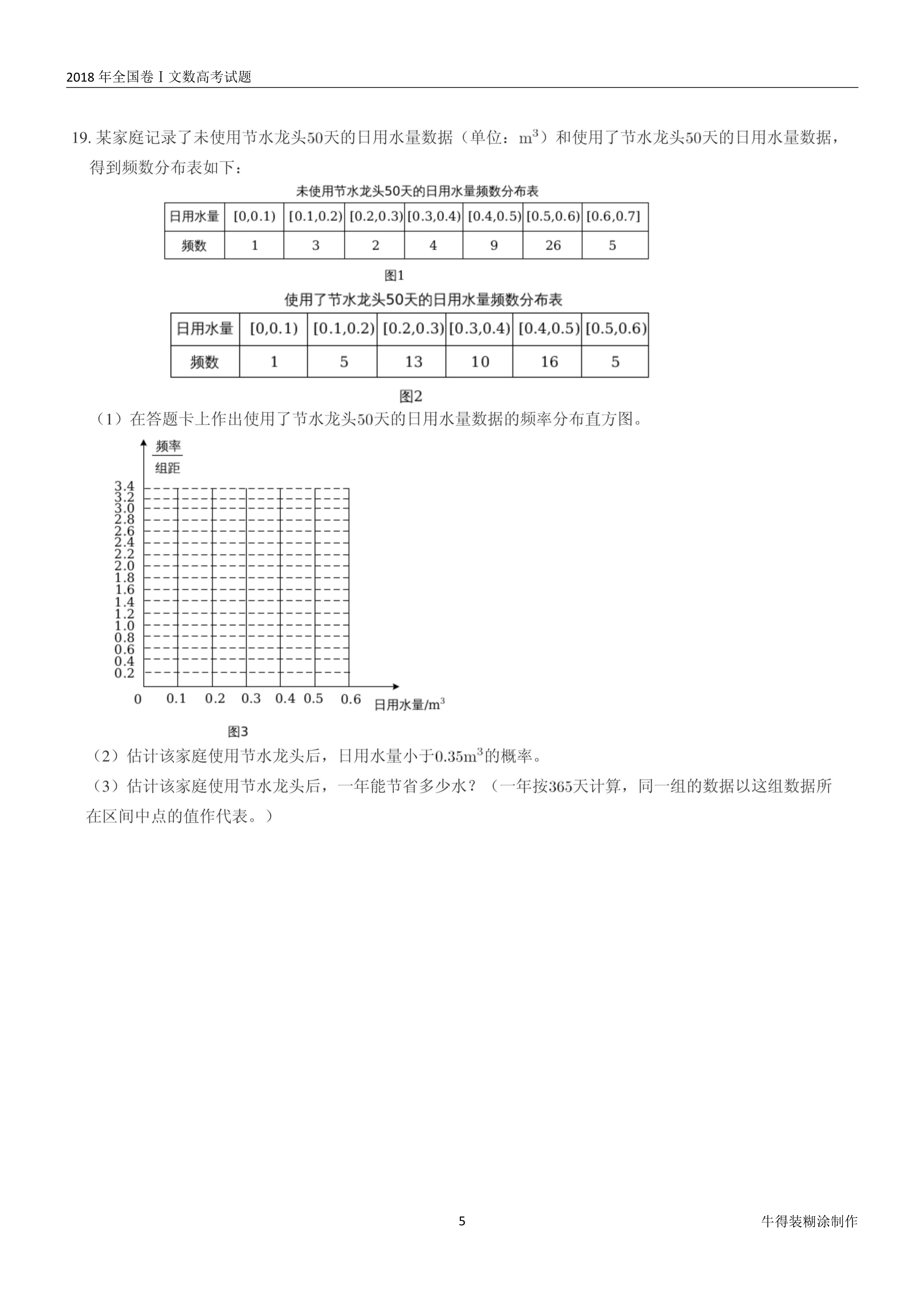 原题展示：2018年高考数学全国卷真题Ⅰ、Ⅱ、Ⅲ卷文理齐全