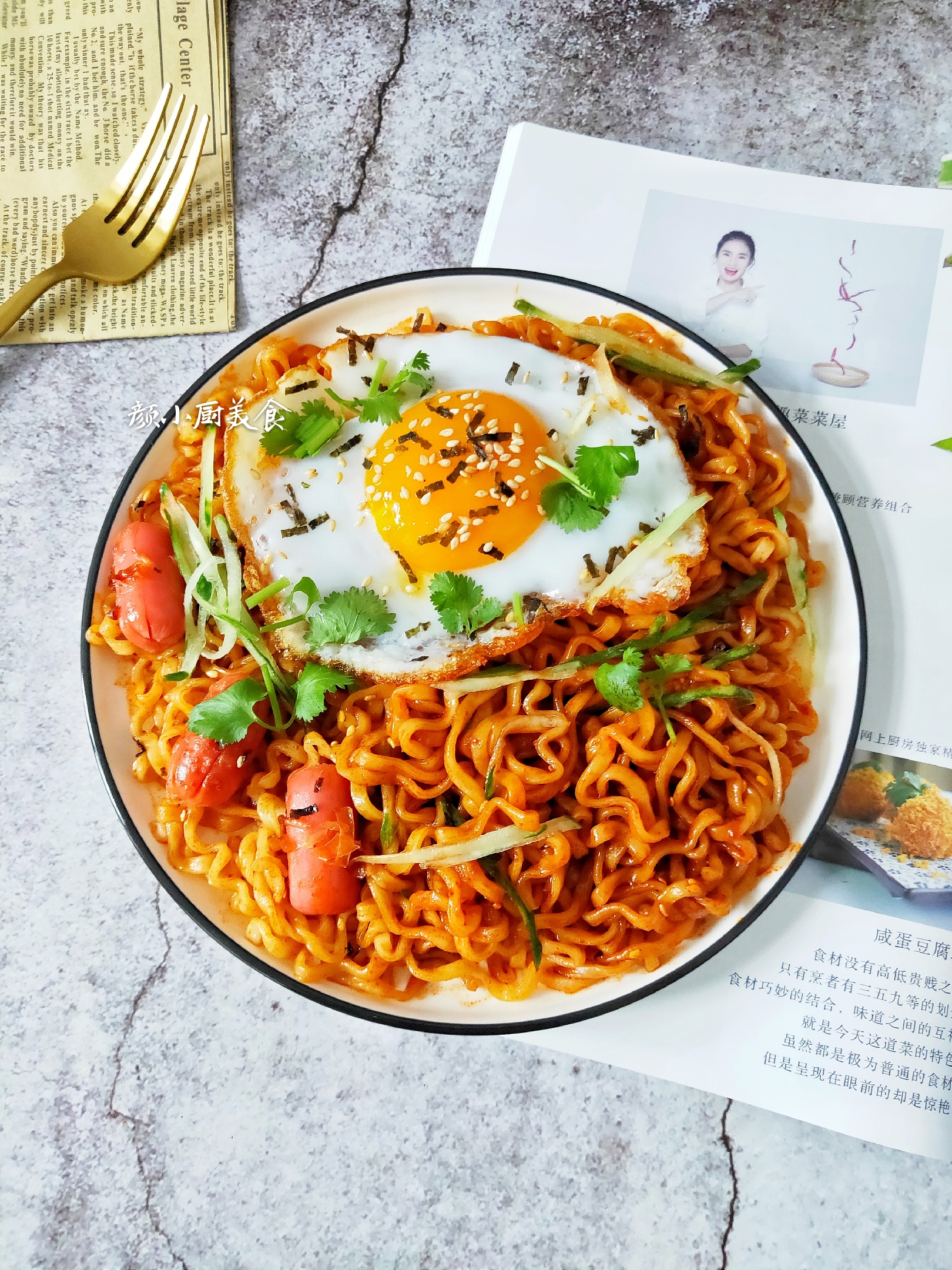 比炒面简单,比汤面香,网红火鸡面,好吃省事,10分