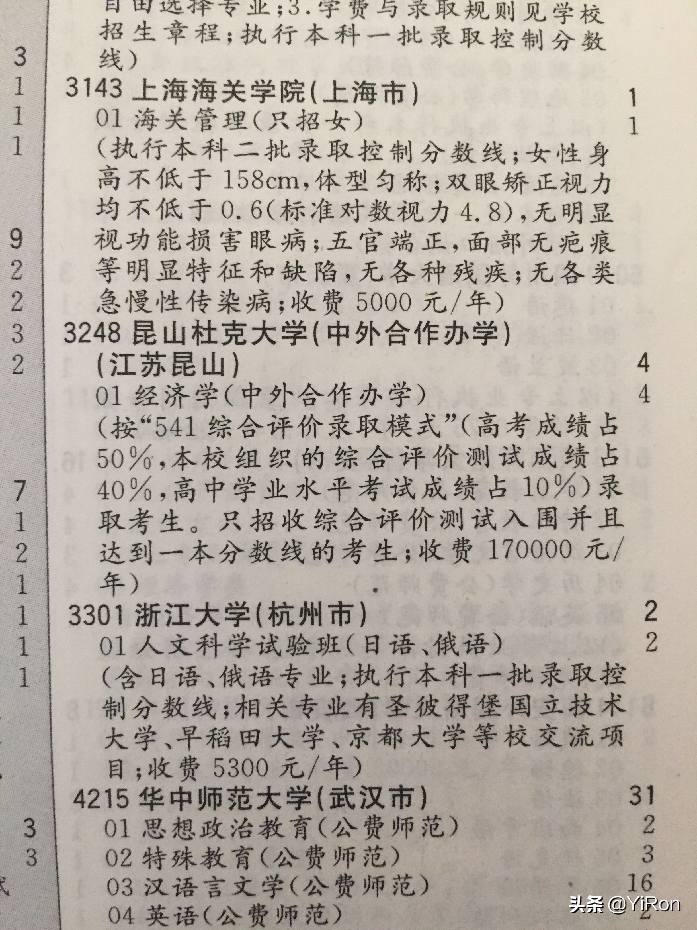 66所学费超3万元/年的高校（专业）告诉你填志愿时一定要看学费…