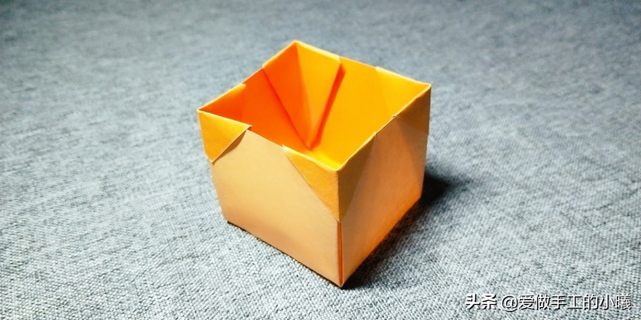 收纳盒折纸图解，简单又实用