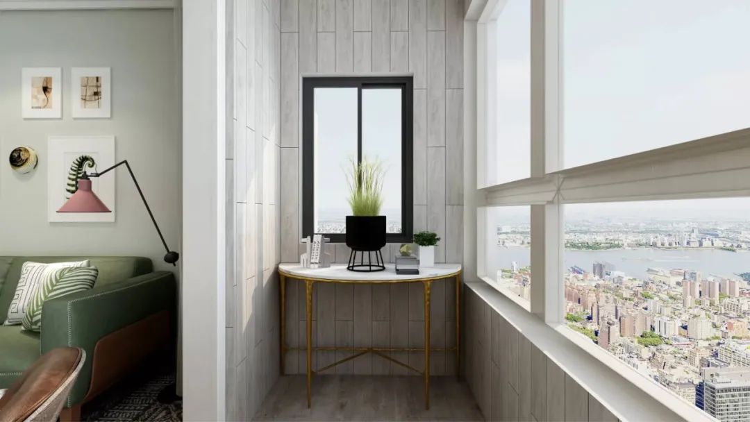 90m²质感森系，原木+绿色混搭风，女工程师的自由小三居
