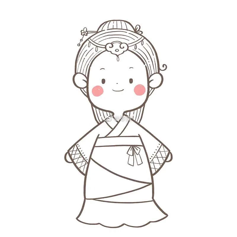 13简笔画古风(简笔画古风)