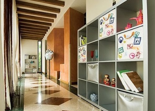 10个走廊储物设计 让家美美哒又能装