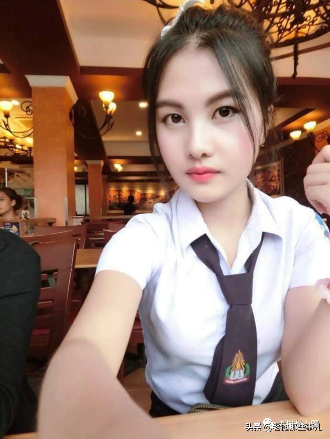 我要去老挝留学！老挝国立大学小姐姐们....太好看了