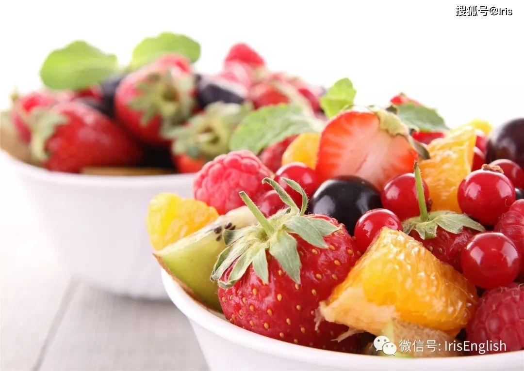 这些水果类的英语你知道怎么说么？