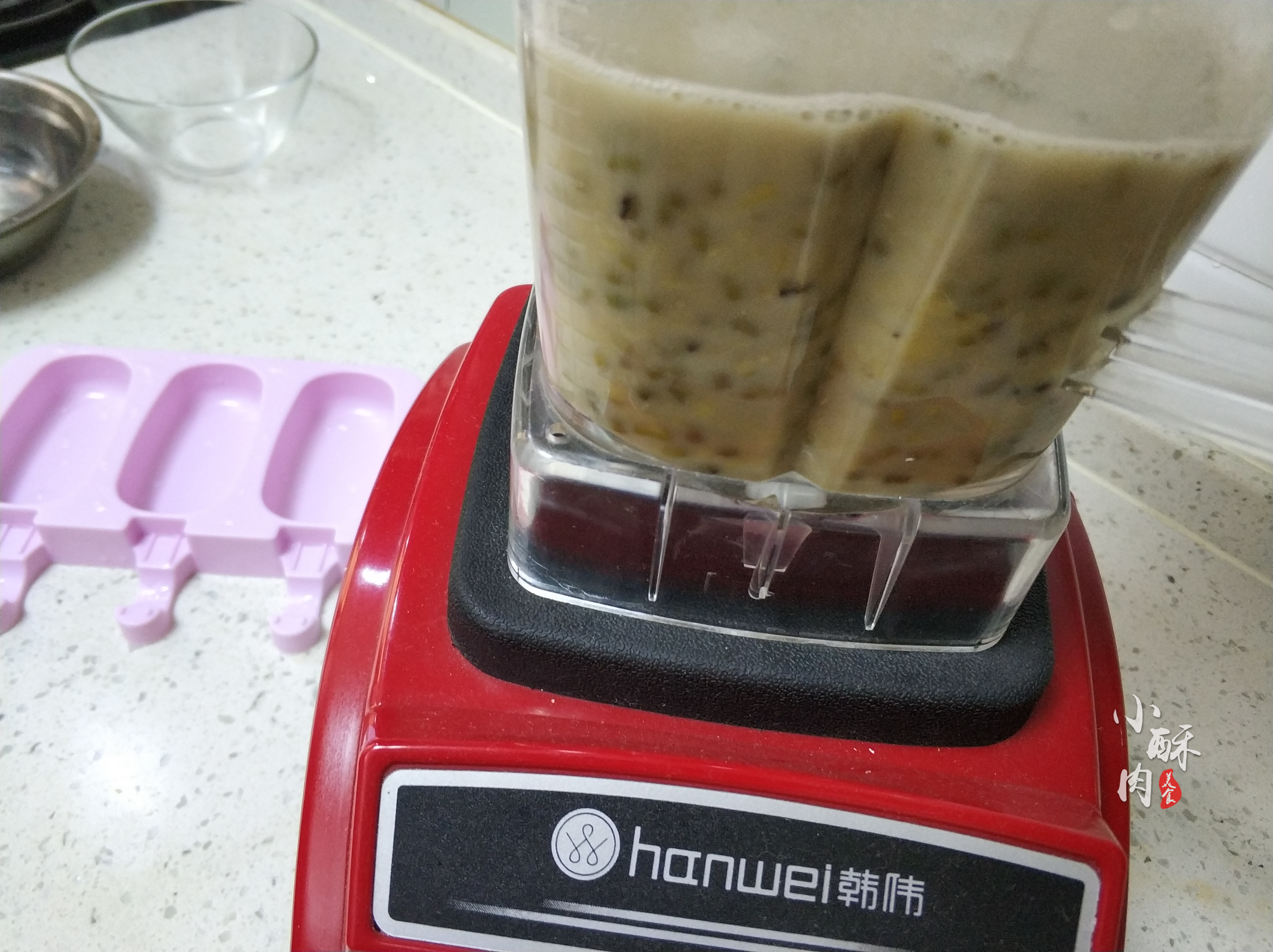 蒙牛绿色心情雪糕怎么做（教你奶香绿豆雪糕的做法）(7)
